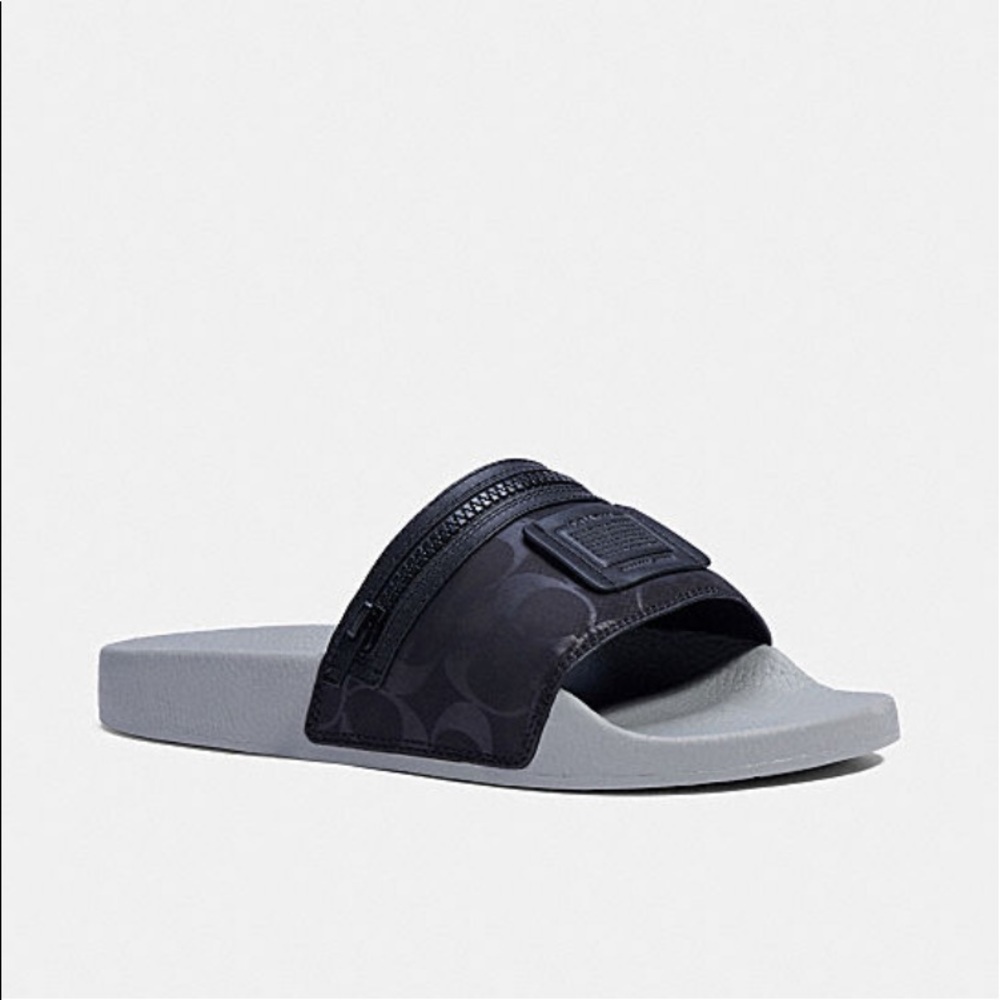 COACH Slides with Pocket - Picture 2 of 6